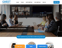 Tablet Screenshot of hdvideomeet.com